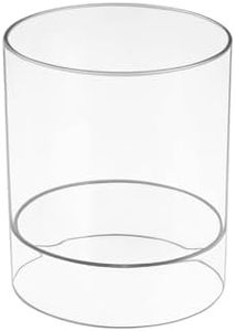 iDesign 69930EU Portaccessori Capelli, Plastica, Trasparente, 14x14x17 cm