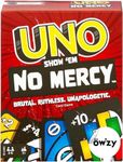 Uno Card Game, UNO No Mercy Special Edition, Ultimate Fun for Family and Friends, Adults & Kids Parties and Travel with Extra Cards, Special Rules and Tougher Penalties