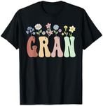 Gran Gifts Women Wildflower Floral Design Gran T-Shirt