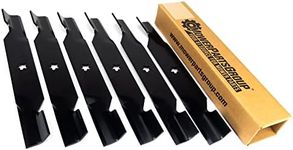 Craftsman Set of 6, High Lift Blades Replaces 187254, 187256, 532187254, 532187256 Poulan Husqvarna