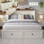 LUXOAK Murphy Bed with Charging Sta