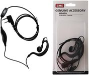 GME HS009 EARPIECE Microphone PTT &