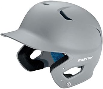 EASTON Z5 2.0 Batting Helmet | Baseball Softball | X Large | Matte Light Grey | 2020 | Dual-Density Impact Absorption Foam | High Impact Resistant ABS Shell | Moisture Wicking BioDRI Liner