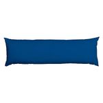 AmigoZone Bolster Pillow (King 5FT)- Hollowfiber Filled Body Pillow, Long Pillow for Maternity Support, Side Sleeper With Free Pillow Case (Royal Blue, King 5FT(60"))