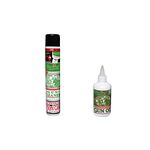 BushWear Napier Gun Cleaner 750ml Spray and Napier Gun Oil 125ml Bundle Other