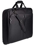 HUGH BUTLER Suit Carrier - Suit Bags for Men - Travel Garment Bags for 3 XL Suits - Suit Cover for a Businessman - Black Luggage Bag - Clothes Without Creases