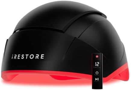 iRestore Elite - Laser Red Light Therapy for Hair Growth System - FDA Cleared Hair Loss, Hair Thinning & Alopecia Treatment for Men & Women - Laser Cap for Hair Regrowth Stimulates Denser Fuller Hair