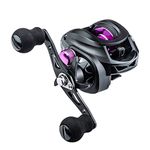 Baitcaster Reels, Fishing Reels with 7.2:1 Gear Ratio, Baitcasting Reel with Magnet Braking System, Bait Casters Reel with Fishing Alarm System, 17.6 LB Max Drag(Right Hand)