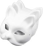 Yarizm Cat Mask White Paper Blank H