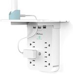 Wall Outlet Extender with Surge Pro