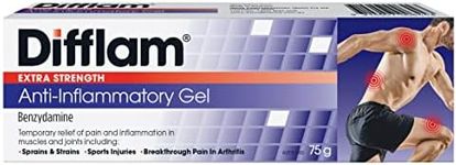 Difflam Topicals Extra Strength Anti-Inflammatory Gel 5% 75 g