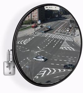 Chasesun Convex Traffic Mirror - 32'' Outdoor and Indoor Driveway & Security Parabolic Safety Mirror, Acrylic Convex Mirrors for Garage, Retail Stores, Warehouses, Office and High-Traffic Areas