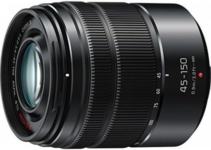 PANASONIC LUMIX G Vario Lens, 45-150MM, F4.0-5.6 ASPH., MIRRORLESS Micro Four Thirds, MEGA Optical I.S., H-FS45150AK (USA Black)