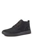 Timberland Men's Davis Square's Chukka Shoe, Blackout Nubuck, 11