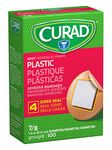 Curad Medline Curad NON25501 Plastic Adhesive Bandages, 7/8-Inch Spot, Natural (Pack of 1200)