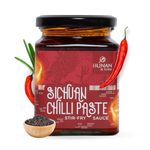 HUNAN AT HOME Schezwan, Sichuan, Szechuan 250 Gm Hunan Stir Fry Sauce, No Msg, No Artificial Items, Chinese Cooking, 100% Vegetarian, Enhances All Dishes And Increases Depth In Flavour