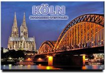 Cologne Fridge Magnet Germany Travel Souvenir Koln