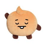 AURORA 61446 AURORA-BT21 Official Merchandise, SHOOKY Baby Mini Pillow Cushion, Soft Toy, Brown