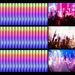 30PCS Foam Light UP Sticks, Glow Batons, Light Up Foam Sticks, With 3 Light Functions,Long-lasting Light Party Bags Flashing Glow Sticks, For Wedding, Raves, Party ,New Years Eve,Gifts,Easter