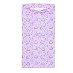 Suyfhdc Kids Nap Mat Cover for Girls, 50" x 26.5" Sewn-in Flap Design Rest Mat Cover, Perfect for Preschool and Daycare, Soft Breathable Sleep Mat Washable (Cover ONLY)