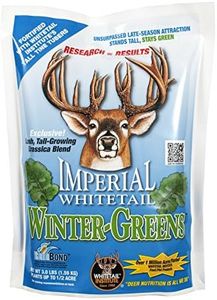 Whitetail Institute Winter-Greens Deer Food Plot Seed for Fall Planting, Annual Brassica Blend to Attract Deer in The Early and Late Season, Very Cold and Drought Tolerant, 3 lbs (.5 acres)