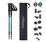 Women’s Anti-shock Walking/Hiking/Trekking Poles/Sticks - (2pc / set/pair) - Trekrite - Teal