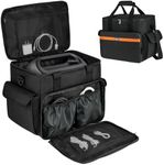 Carrying Case Compatible with Jackery Explorer 500/ECOFLOW River/River Pro/BLUETTI EB3A/GRECELL T500 Portable Power Station,Waterproof Travel Storage Bag for Charging Cable and Accessories(Bag Only)