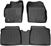 SMARTLINER Custom Fit Floor Mats 2 Row Liner Set Black for 2012-2015 Toyota Prius (No Prius V or C Models)