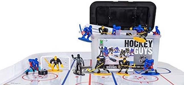 Kaskey Kids Hockey Guys: Rangers vs. Bruins Inspires Imagination with Open-Ended Play Includes 2 Full Teams and More for Ages 3 and Up