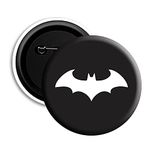 woopme Bat Movie Hero Logo Pin Button Badges For Kids Boys Girls Bag T shirt,Multicolored 60 mm