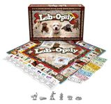 Lab-Opoly Property Trading Board Game - Family Game for Adults and Children - 2 to 6 Players - Strategy Fun For Ages 8 and Up - A Game Played With Man's Best Friend