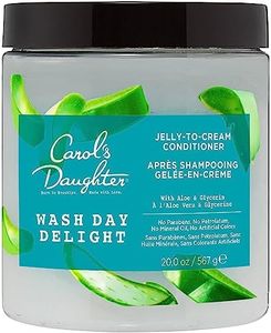 Carol's Daughter Detangling Jelly-to-Cream Conditioner with Glycerin and Aloe, Paraben Free for Moisture, Hydration, and Shine, 20 ounces