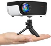 Outdoor Projector, Mini Projector for Home Theater, 1080P and 240" Supported Movie Projector 7500 L Portable Home Video Projector Compatible with Smartphone/TV Stick/PS4/PC/Laptop