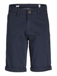 Jack & Jones Junior Boy's Jjibowie Jjshorts Solid Sa Jr Bermuda Shorts, Navy Blazer, 13 Years UK