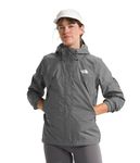 THE NORTH FACE Women's Waterproof Antora Jacket (Standard and Plus Size), Smoked Pearl, Large