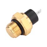 Radiator Fan Thermostat Switch, Copper Radiator Fan Switch 37760-MT2-003 for VFR700F VFR750F VFR800 VTR1000F VT600 VT750 VT1100