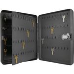 BARSKA CB13608 Combination Lock 156 Position Key Cabinet Lock Box Black, one Size