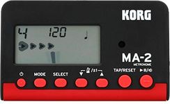 Korg - MA2-BKRD LCD Pocket Digital Metronome - Black & Red