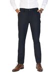 The Pant Project Luxury PV Lycra Stretchable Grey Formal Pants for Men | Stylish Slim Fit Men's Wear Trousers for Office or Party | Mens Fashion Dress Trouser Pant | Rise Style: Mid Rise 36