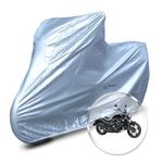 Neodrift 'SilverMax' Bike Cover for Kawasaki Vulcan (All-Weather Motorcycle Protection, Water & UV Resistant, Dustproof, Windproof).