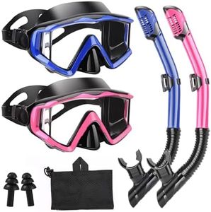 Aqua A Dive Sports Snorkeling Gear Snorkel mask Scuba Set Scuba Diving mask Snorkeling Gear Swimming Goggles Snorkeling Set Swim Dive mask