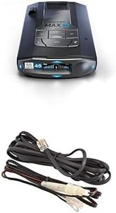 Escort MAX 360c MKII Laser Radar Detector & Escort Direct Wire Power Cord: Dual-Band Wi-Fi and Bluetooth, 360° Directional Arrows, Exceptional Range, Shared Alerts, Drive Smarter App, Black