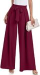 Women High Waist Casual Wide Leg Long Palazzo Pants