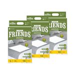 Friends Classic Disposable Underpads,Soft & Super Absorbency - 60x90 cm (Pack of 3).