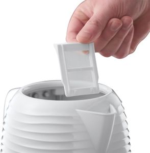 Russell Hobbs Inspire 1.7L Electric Kettle – Fast Boil, White, Cordless