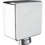 Moen A721 Square Drop Ell Handheld Shower Wall Connector, Chrome