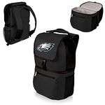 Black Philadelphia Eagles Zuma Cooler Backpack