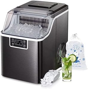 Countertop Nugget Ice Maker Machine, With Self-Cleaning - 35Lbs Of Ice Per Day, Perfect For Home/Office/Bar/Party - Ice Maker For Ultimate Convenience And Refreshment