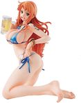 Megahouse Onepiece Portrait of Pirates: Bathing Beauties Nami Limited Edition Version PVC Figure, Multicolor