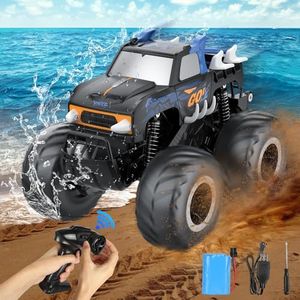 Macchina Telecomandata per Bambini con Telecomando 1:16, Macchina Radiocomandata, Auto RC Monster Truck, Offroad RC Veicolo Giochi All'aperto & Regali di Compleanno 4 5 6 7 8 9 10 + Anni, 20KM/H
